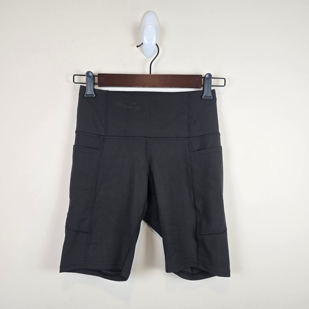 Patagonia Womens Maipo Shorts 8" Inseam Size S Black 57505 Active Shorts
